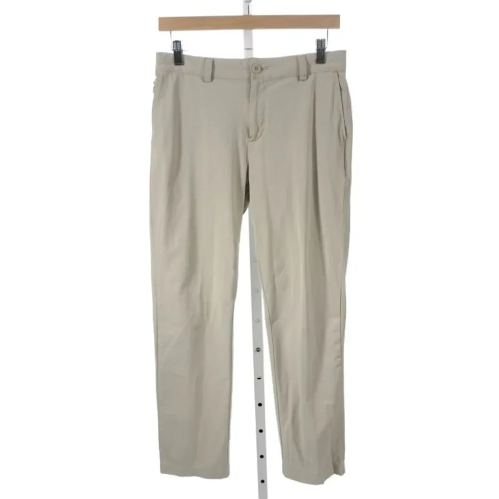 Vineyard Vines Boys Flat Front Pockets Chino Pants Beige Size 18